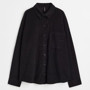 H&M Oversized Corduroy Shirt